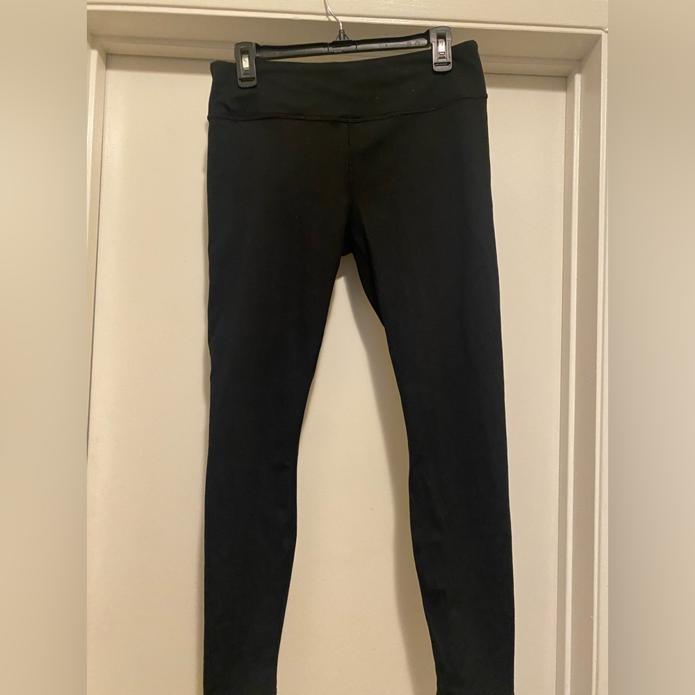 FABLETICS PowerHold High Waisted Large Black Leggings. Size Large